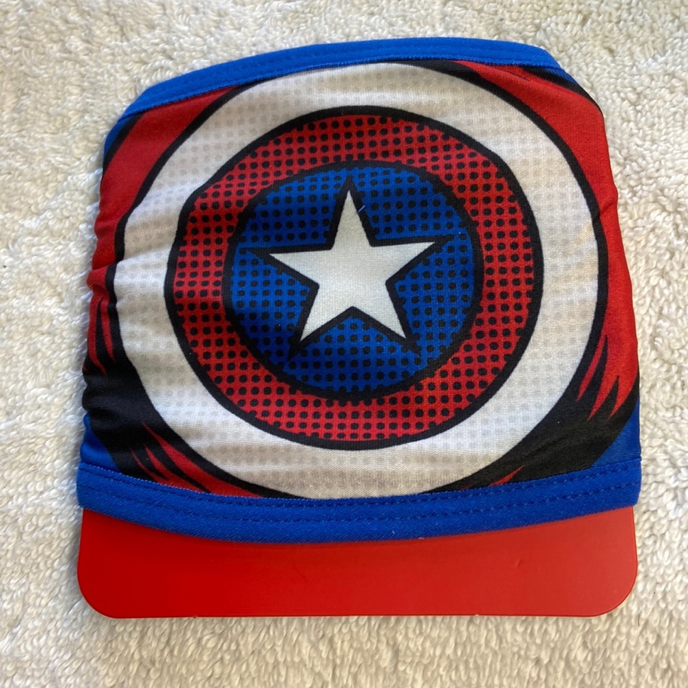 Captain America Youth Cloth Mask
